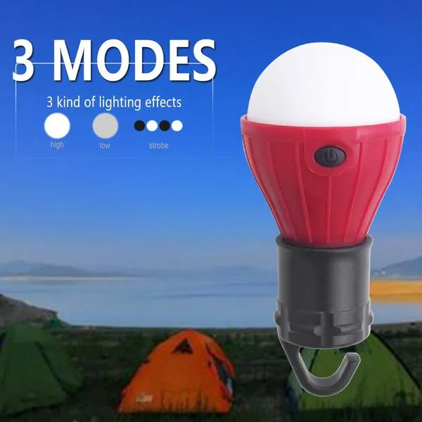 10-Pack: Mini Portable Lantern Tent Light
