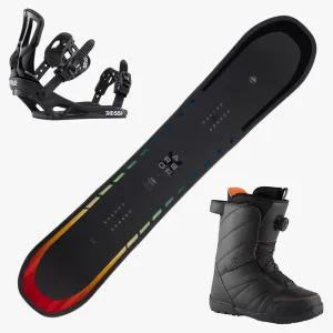 2024 Arbor Formula Rocker Snowboard w Boots and Bindings