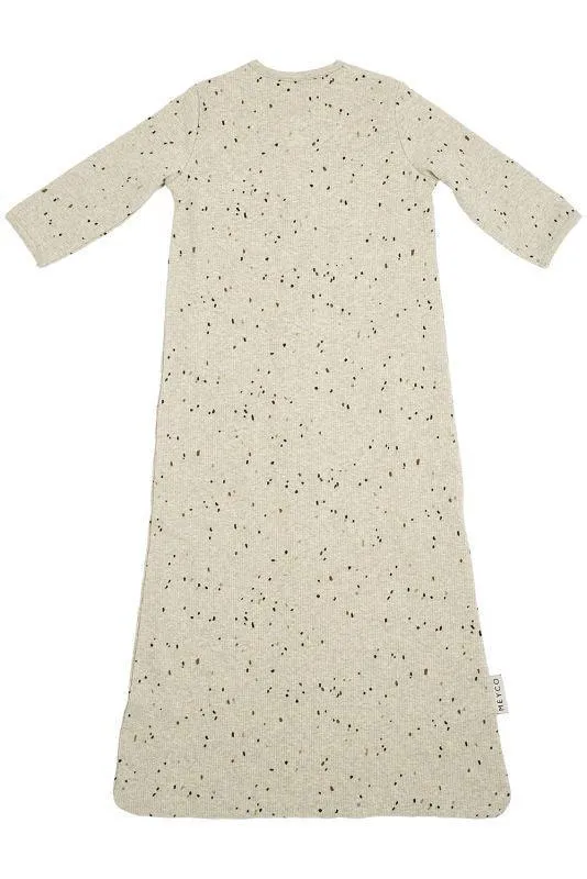 Baby Sleeping Bag, Detachable Sleeve Sand Melange - 90cm