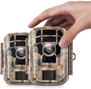 Campark T21 2PCS Mini Trail 16MP 1080P Camera