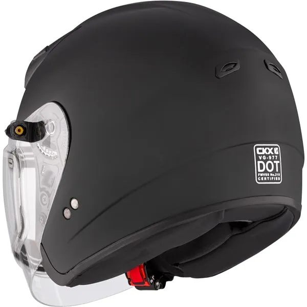 CKX VG977 Open-Face Helmet, Winter Solid