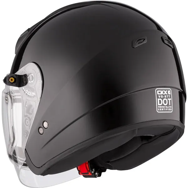 CKX VG977 Open-Face Helmet, Winter Solid