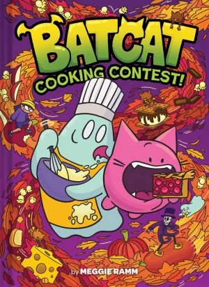 Cooking Contest! (Batcat Book #3): A Graphic Novel (Batcat, 3) (Volume 3) Hardcover  April 22, 2025