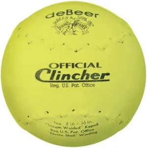 Debeer Official Clincher 16 in. Softball