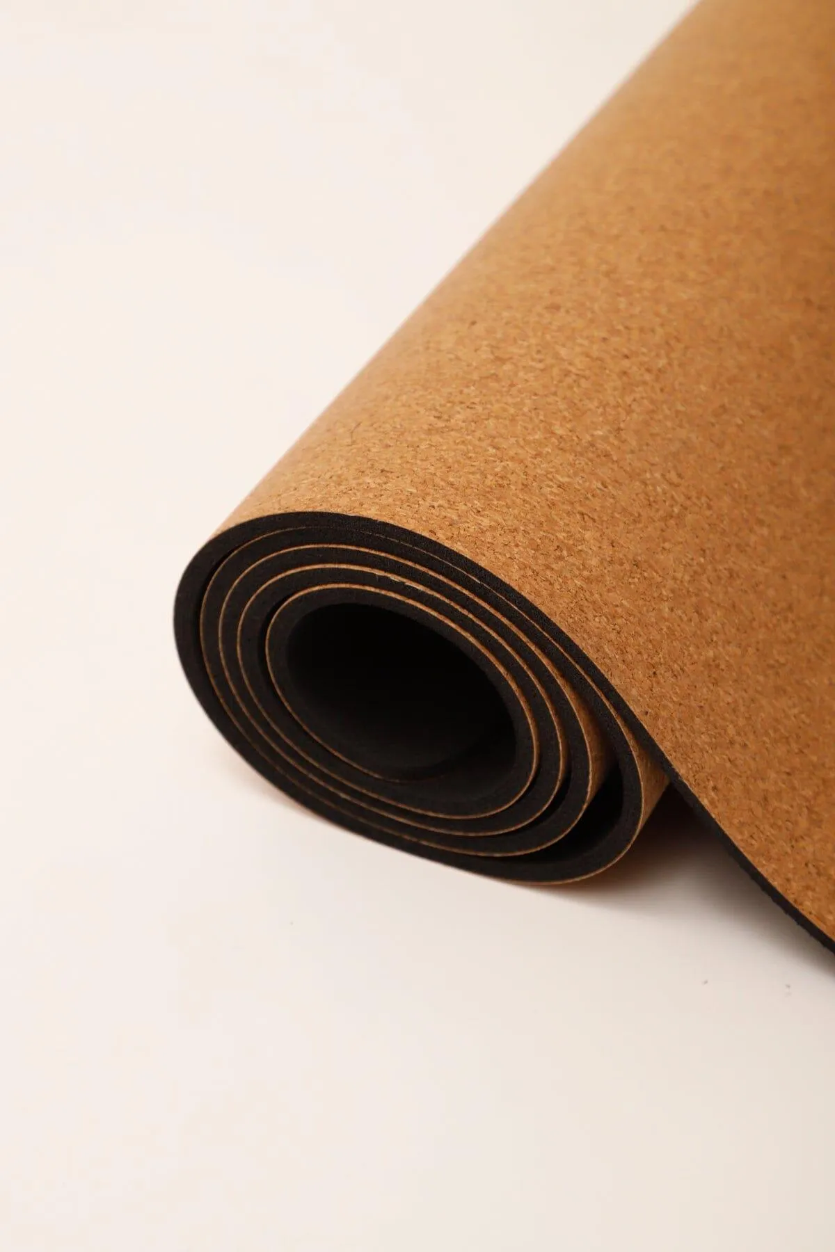 Eco-Friendly Cork Yoga Mat Rose Buddha