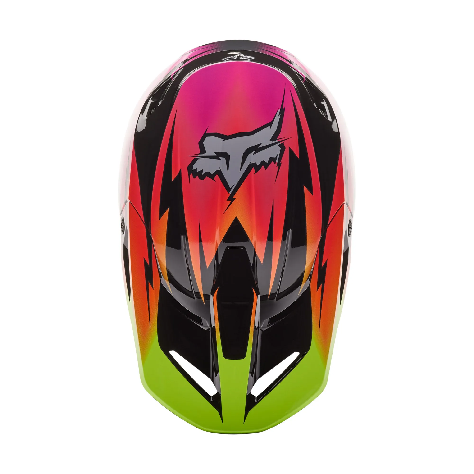 Fox Racing  V1 Statk Helmet Lightweight Optimum Airflow Steel D-Ring FMVSS 218 Multi Color