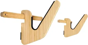 Grassracks Bamboo Surfboard Rack for 1 Board - Snowboard Mount or Surf Wall Rack Kaua'i Show-Off (1 Board, Bamboo)