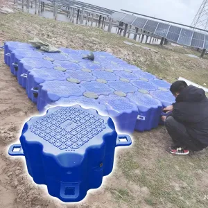 Heavy Duty Floating Platform for Observation Platforms/Water Restaurants, High Load-Bearing Capacity Fishing Pontoon, 9.8/15.7 Inch Thick Fishing Raft(19.7x19.7x15.7inch)