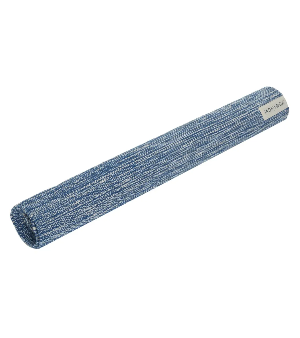 Jade Yoga Organic Cotton Hand Loomed Yoga Mat 72"