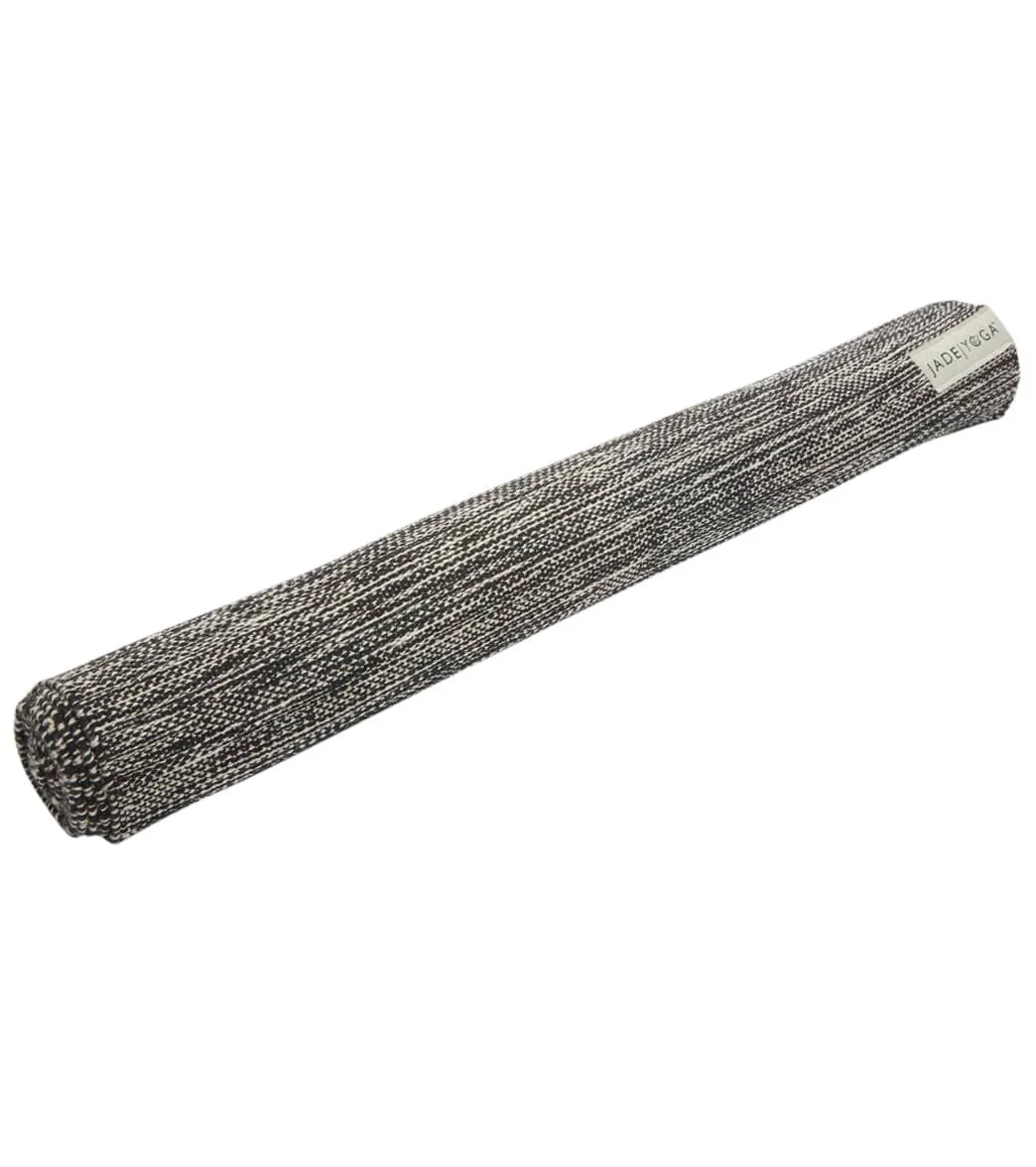 Jade Yoga Organic Cotton Hand Loomed Yoga Mat 72"