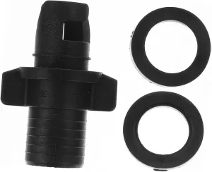 Kayak Dinghy Inflatable Boat Pump Adapter Durable Air Valve Connector Strong Sealing for Easy Use Compatible with Inflatable Canoe and Paddle Board Accessories