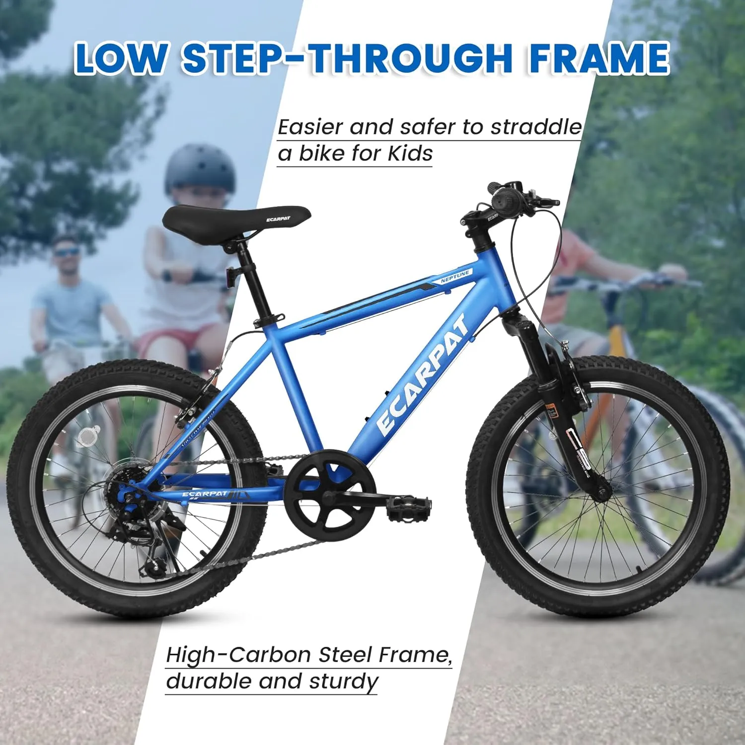 Kids' Bike 16/20 Inch Wheel, 1/7 Speed Children's Bicycle Boys Girls with Removable Training Wheel, Kids Mountain Bike Ages 5-12 Years Old, Birthday Gift Boys Girls Bike