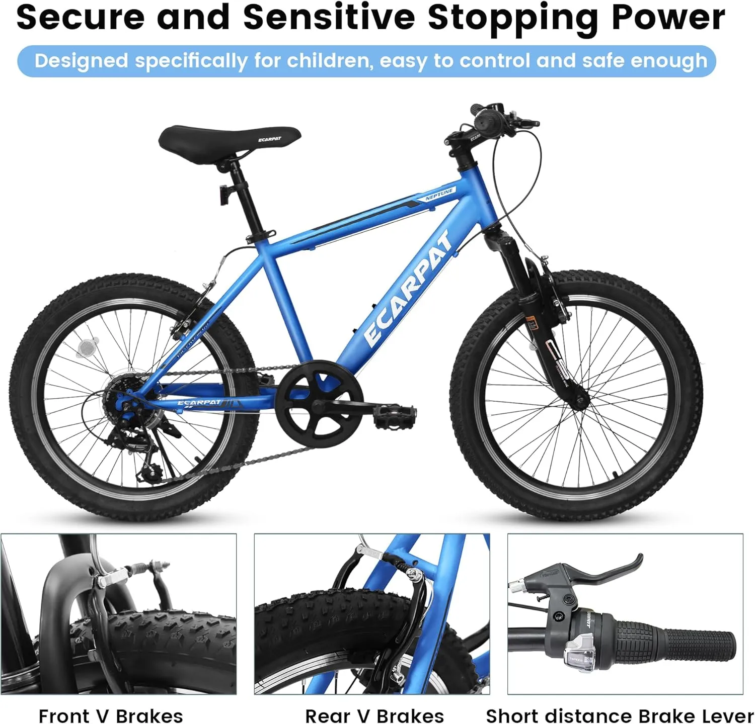 Kids' Bike 16/20 Inch Wheel, 1/7 Speed Children's Bicycle Boys Girls with Removable Training Wheel, Kids Mountain Bike Ages 5-12 Years Old, Birthday Gift Boys Girls Bike