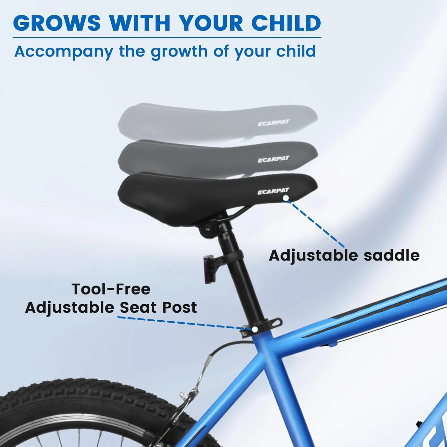 Kids' Bike 16/20 Inch Wheel, 1/7 Speed Children's Bicycle Boys Girls with Removable Training Wheel, Kids Mountain Bike Ages 5-12 Years Old, Birthday Gift Boys Girls Bike