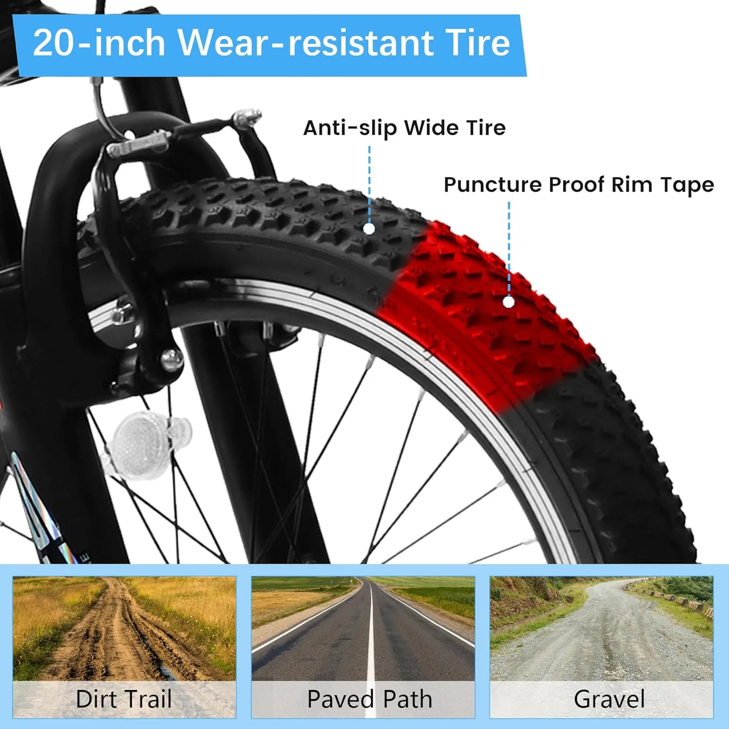 Kids' Bike 16/20 Inch Wheel, 1/7 Speed Children's Bicycle Boys Girls with Removable Training Wheel, Kids Mountain Bike Ages 5-12 Years Old, Birthday Gift Boys Girls Bike