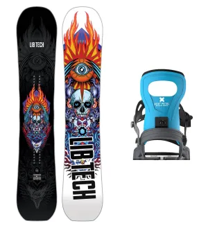Lib Tech Terrain Wrecker Snowboard with Bent Metal Bolt Snowboard Binding 2025