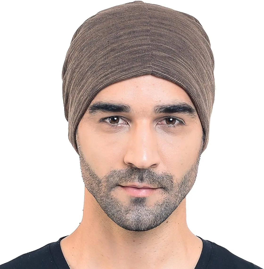Men Slouch Hollow Beanie Thin Summer Cap Skullcap B018h