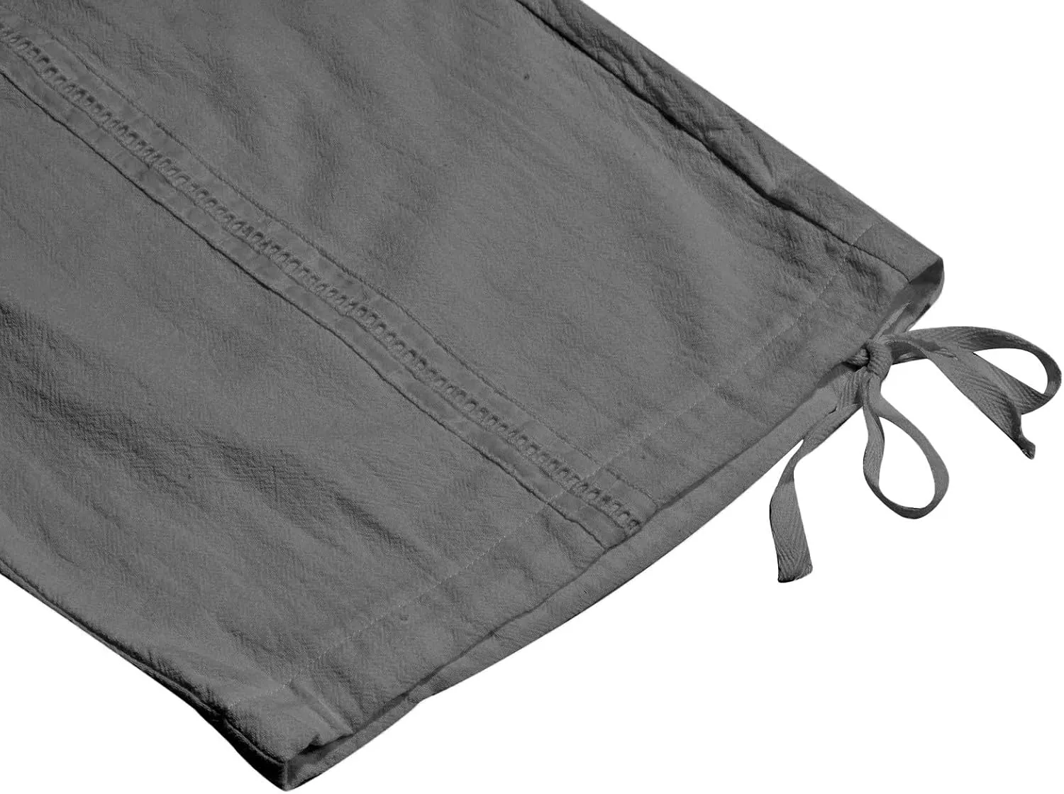 Men's Fashion Cargo Shorts Below Knee Length 3/4 Capri Pants Drawstring Pockets Elastic Waist Gym Shorts