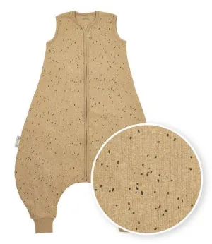 Meyco Baby Summer Sleep Overall Jumper Rib Mini Spot - Toffee Melange - 80cm