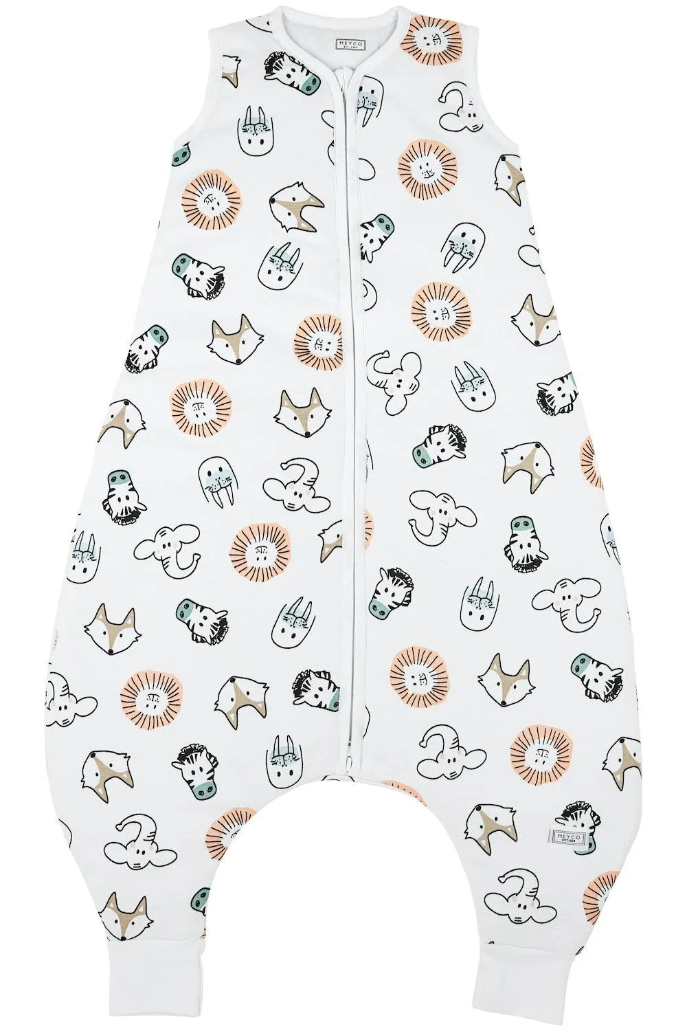 Meyco Baby Winter Sleep Overall Jumper Animal - Multicolour - 104cm