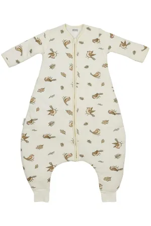 Meyco Baby Winter Sleep Overall Jumper With Sleeves Robin - Multicolour - 104cm