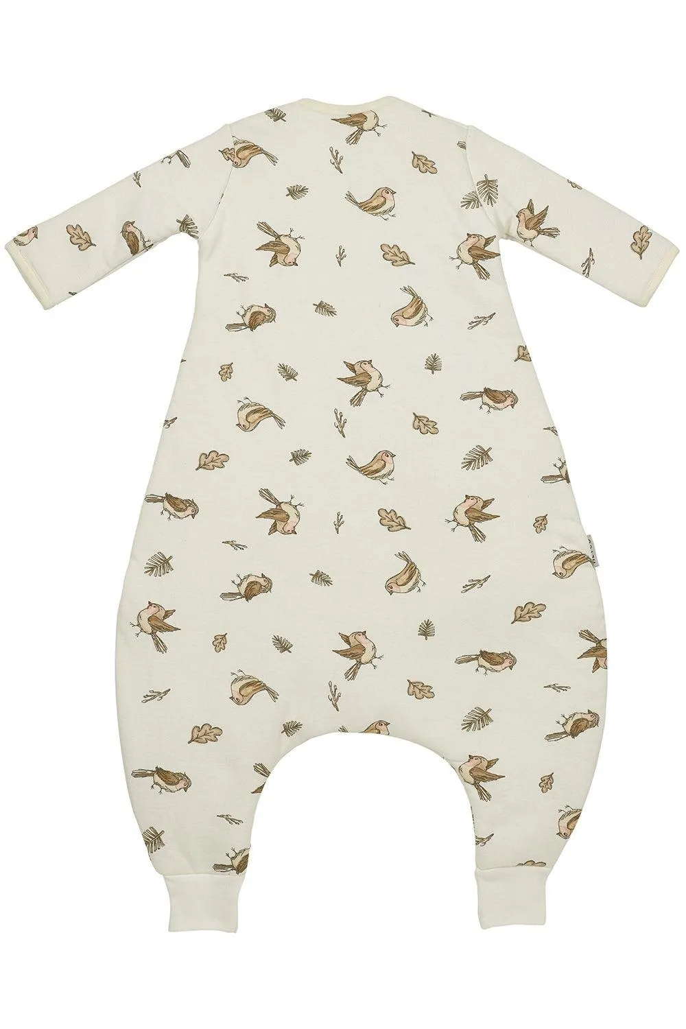 Meyco Baby Winter Sleep Overall Jumper With Sleeves Robin - Multicolour - 104cm