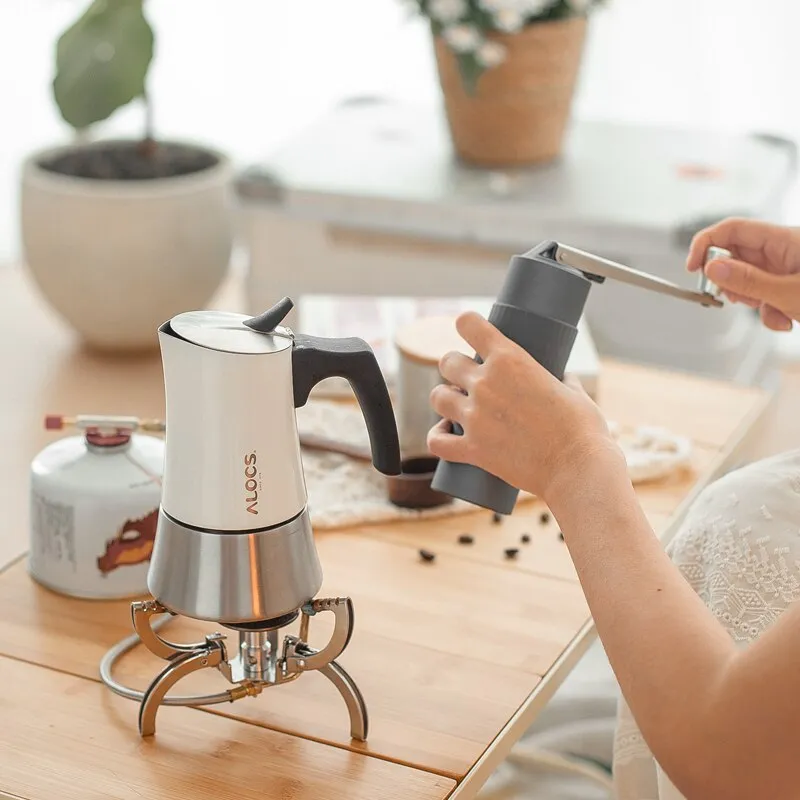 Moka Pot Stove Top Espresso Coffee Maker - 450ml