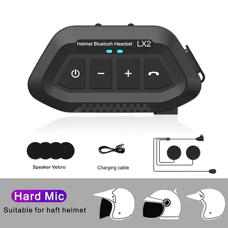 Motorcycle Helmet Wireless Headset