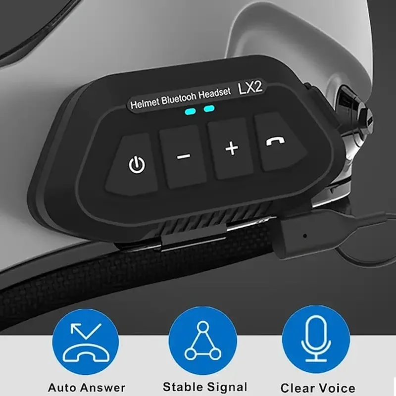 Motorcycle Helmet Wireless Headset