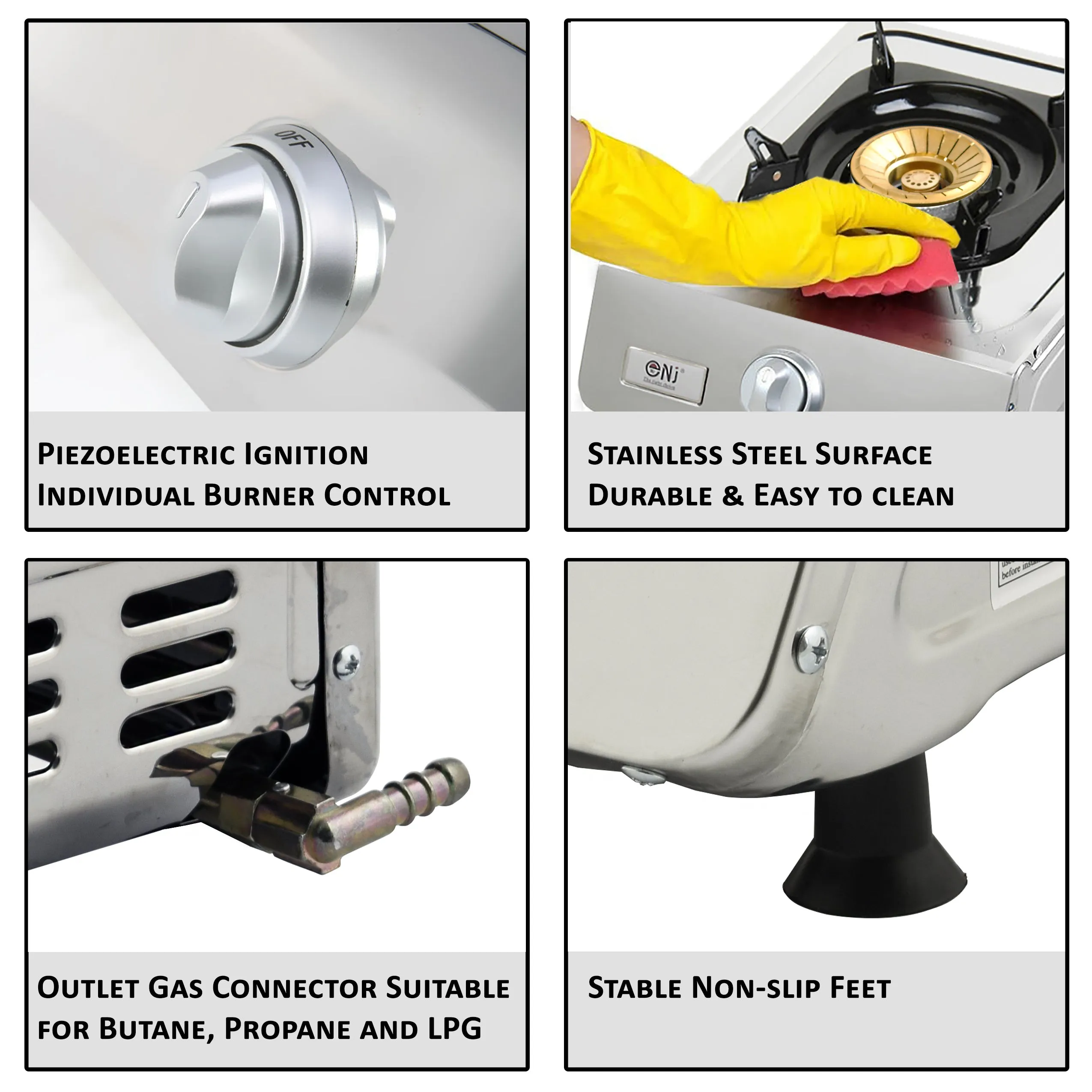 NJ NSD-11 Single Burner Gas Stove