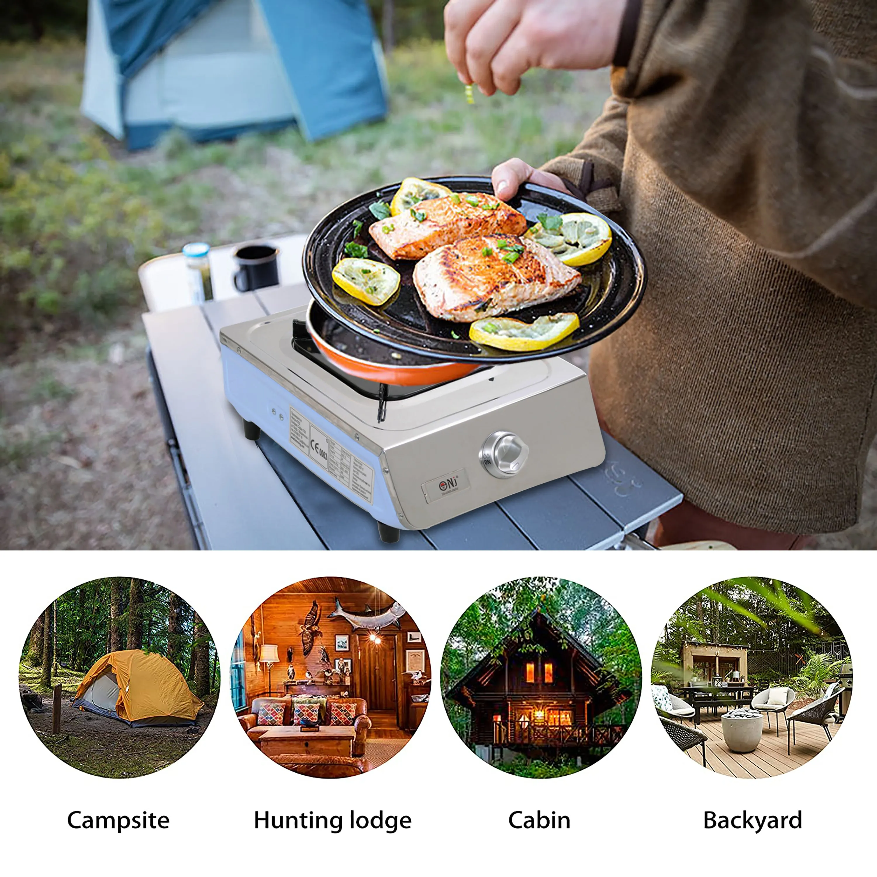 NJ NSD-11 Single Burner Gas Stove