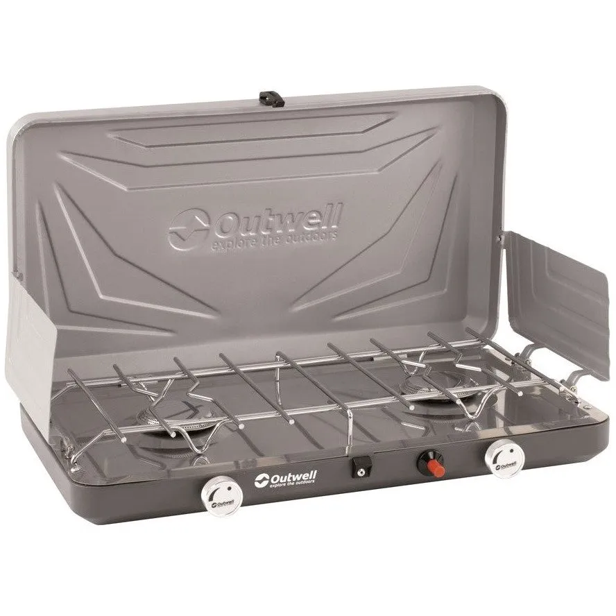 Outwell Annatto Portable Two Burner Camping LPG Gas Stove