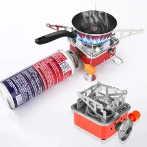 Portable Stove Gas Mini Stove With Gas Cartridge