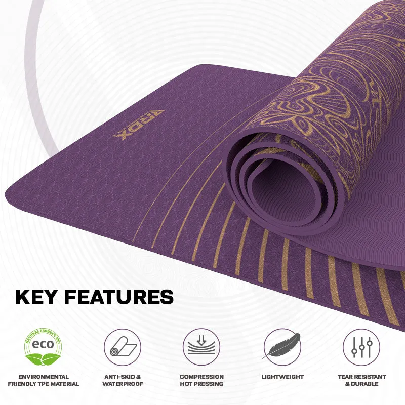 RDX D3 6mm TPE Yoga Mat