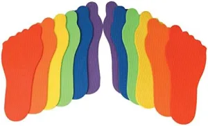 Rubber Foot Floor Markers Set of 12