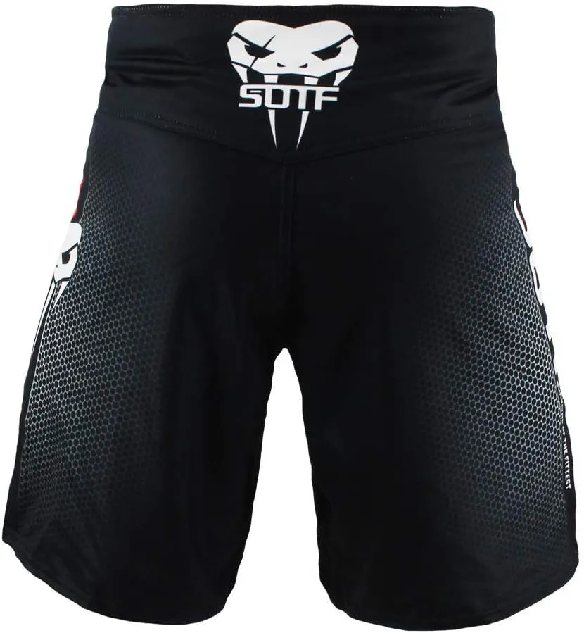 SOTF Boxing Shorts for Men Training Fight Shorts Men MMA BJJ Shorts No Gi