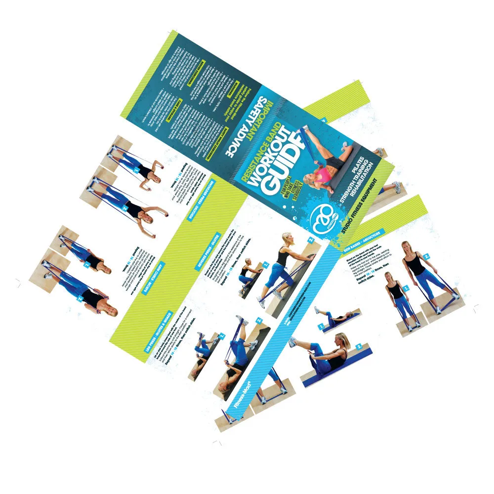 Strong Resistance Band With User Guide