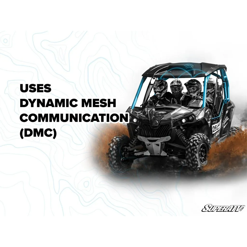 SuperATV Cardo PACKTALK Edge UTV Communicator