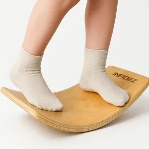 Wooden Balance Board Kids, Wobble Board For Balance, Balance Board Toddler Supporter, Balance Boards for Stability and Core Training
