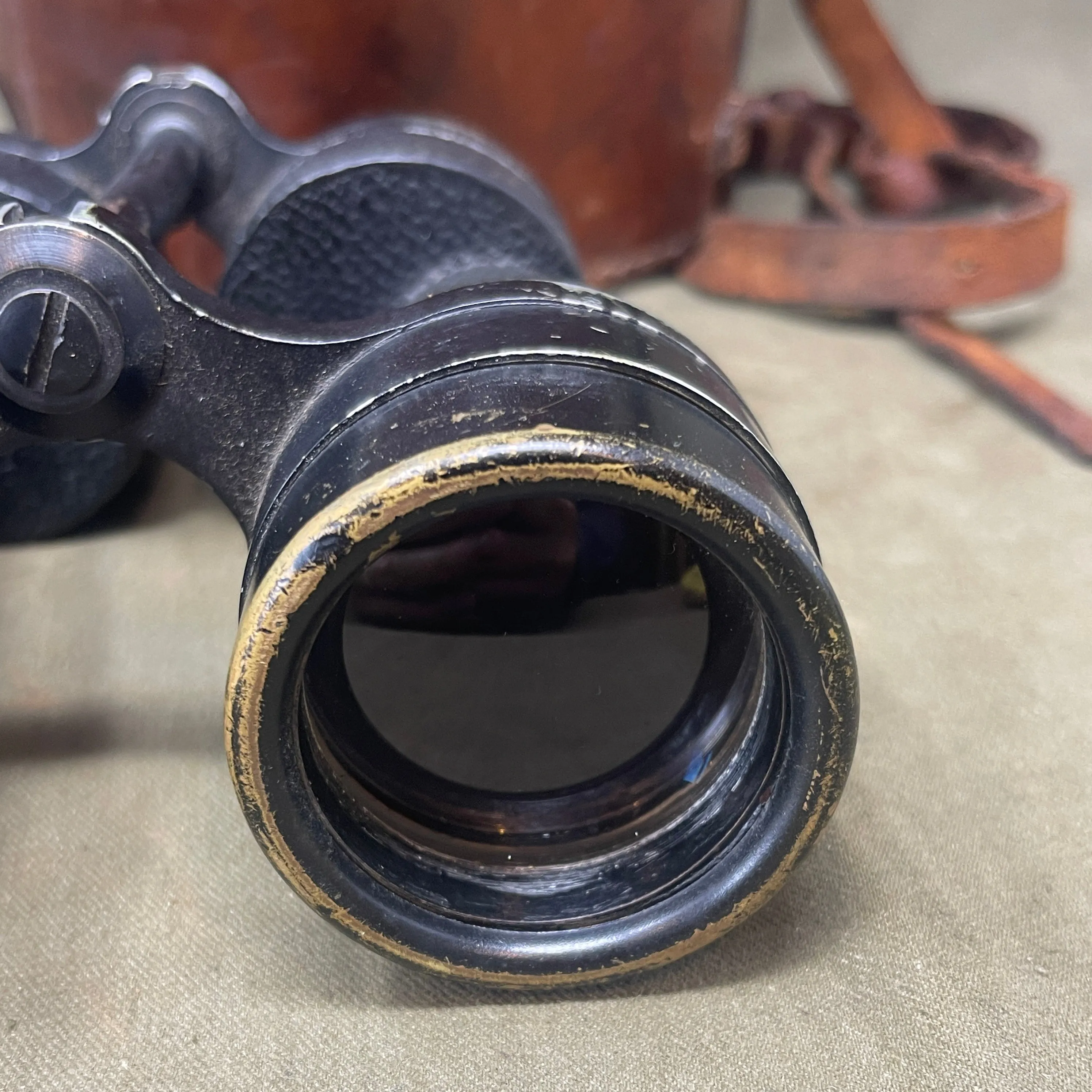 WW2 Pair of British No5 Prismatic Binoculars 1941 Dated