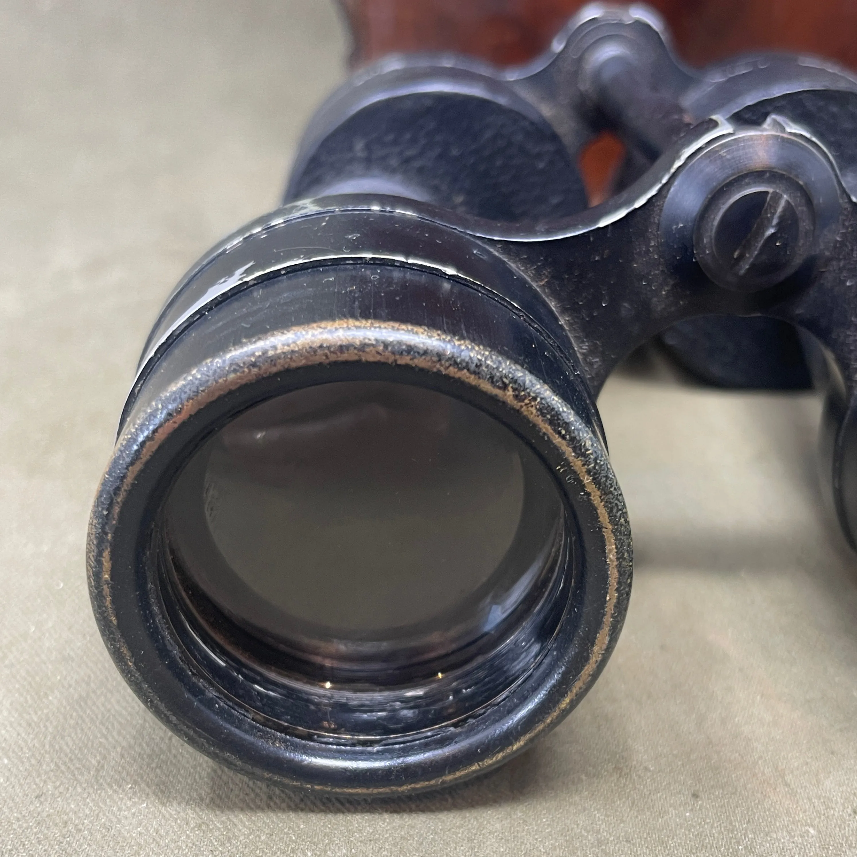 WW2 Pair of British No5 Prismatic Binoculars 1941 Dated