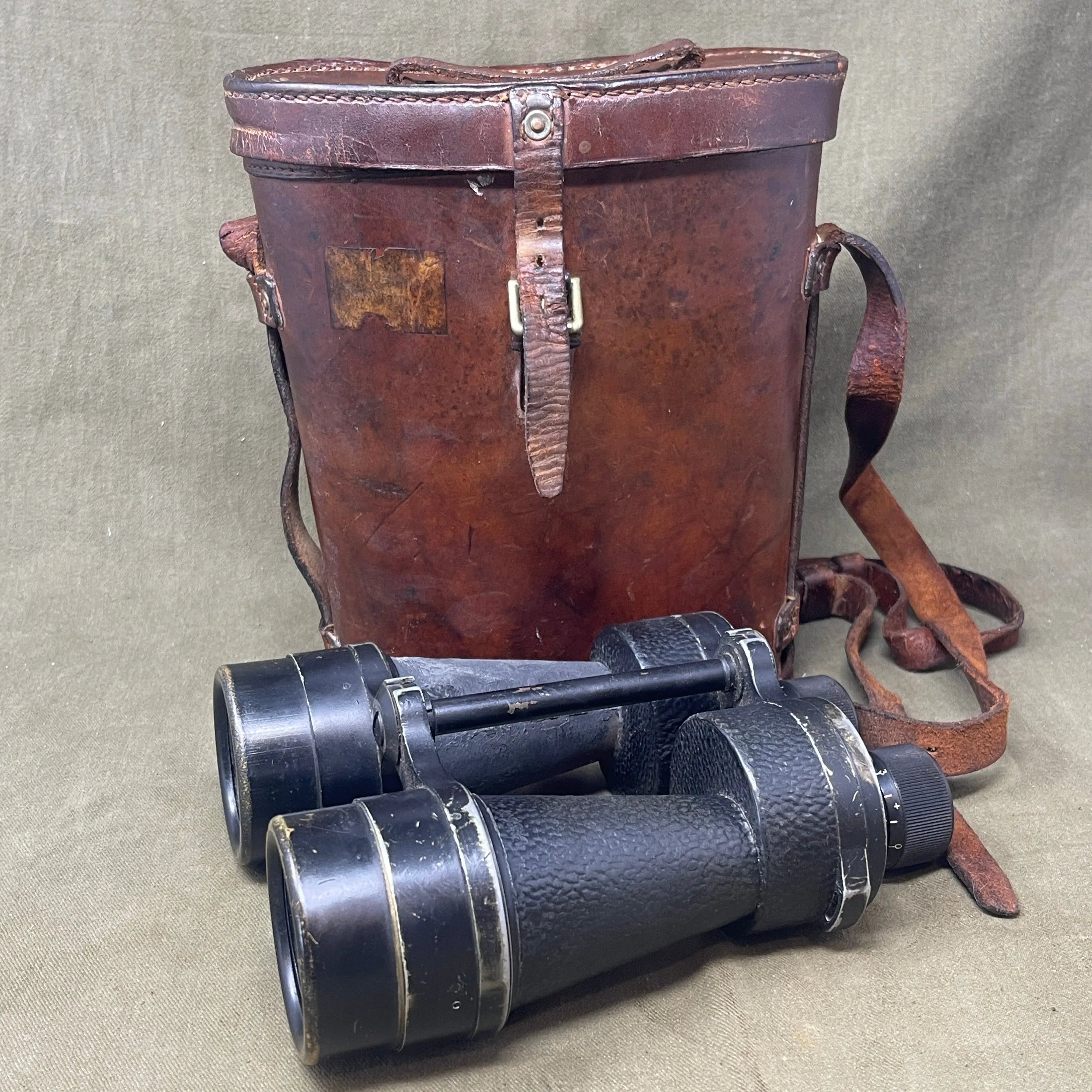WW2 Pair of British No5 Prismatic Binoculars 1941 Dated
