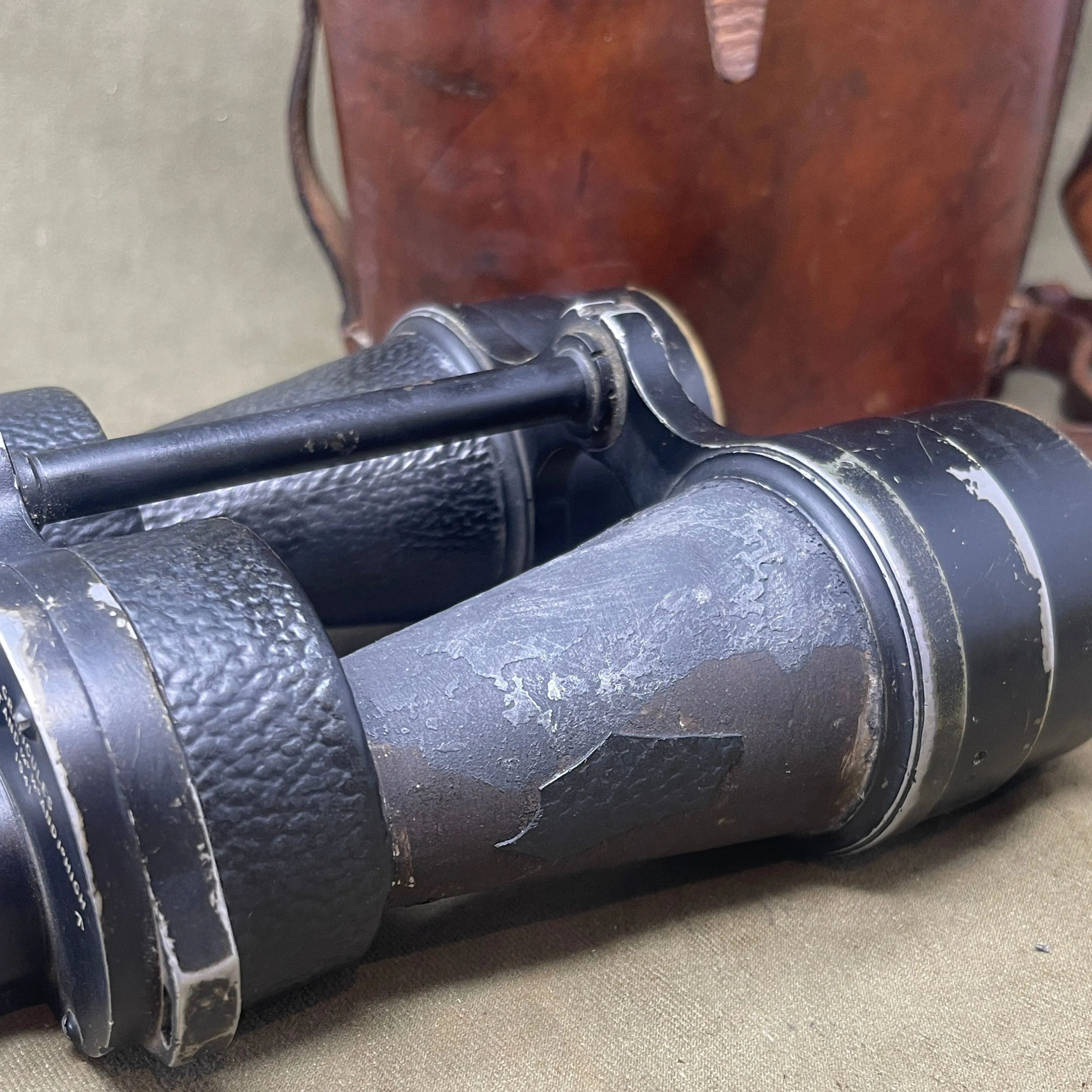 WW2 Pair of British No5 Prismatic Binoculars 1941 Dated