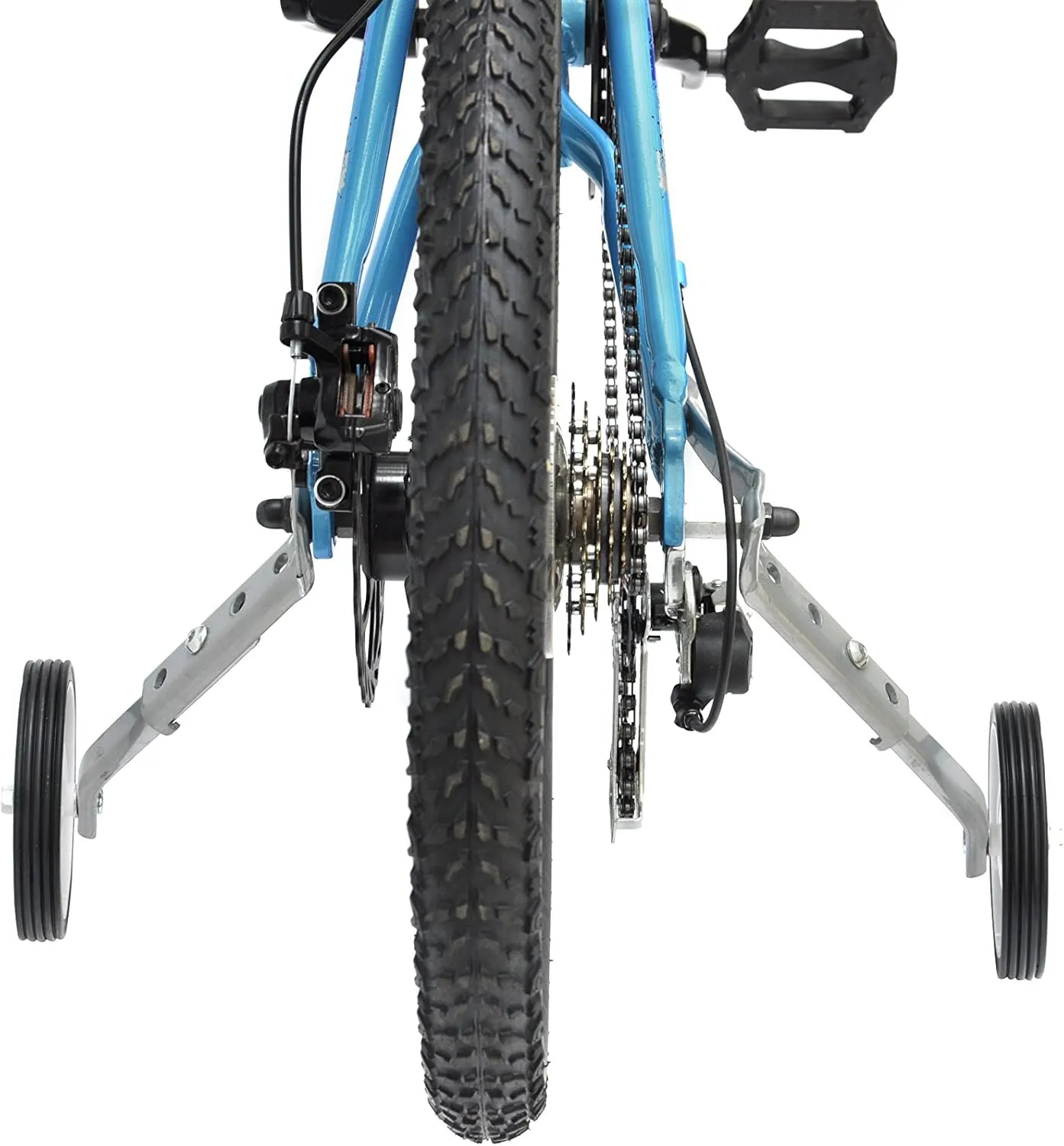 YL Trd Adjustable Bike Training Wheels Bicycle Stabilizers Mounted Kit for 18-20 inch Multi-Geared Bike