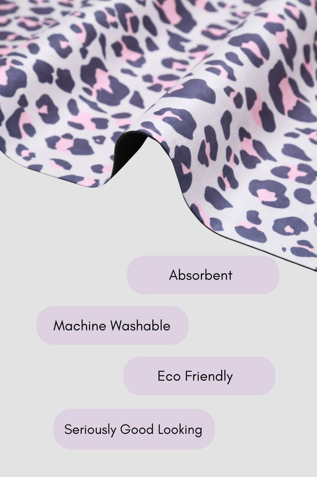Yoga Mat Ditsy Leopard